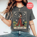 Cat Lady Tarot Card Shirt, Cat Lover Mom Shirt, Gift For Cat Lovers, Funny Cat Shirt Gift For Cat Lovers, Tarot Lover...