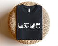 Cat Love T-shirt, Cat Tee For Valentines Day, Cat Lover Shirt, Cute Pet Owner Tee, Fur Lover Gift Tee, Funny Animal...