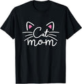 Cat Mom - Swoosh Love My Cat - Cat Mom Great Gift Idea - Classic T-Shirt Summer Streetwear Hoodie, Sweatshirt