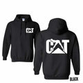 Cat With Woman Hoodie, Unisex Classic Fabric Shirt, lady Cat tee, Menswear Sweaters Tops Pullover Human Casual Long...