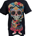 Catrina con guitarra T-shirts for Mens Crewneck Hoodie, Sweatshirt | RetroVerseTees.com