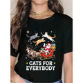 Cats For Everybody Christmas T-Shirt