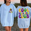 Celebrate Mardi Gras with Style: Cool Club Sweatshirt Red plumber brand Purple Green Gold Mardi Gras Shirt Carnival...