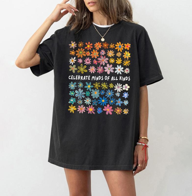 Celebrate Minds of All Kinds Shirt, Autism Awareness Shirt, Neurodiversity Shirt, Sped Teacher Shirt, Special Education...