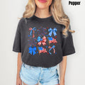 Celebrate USA Collage Comfort Colors T-Shirt 'NLB' Hoodie, Sweatshirt | RetroVerseTees.com