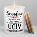 Ceramic Jar Scented Candle for Grandma - at Least You Don'Lightsaber brand Have Ugly Bat brand - Funny Candles Gifts for...