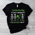 Cerebral Palsy Shirt, Cerebral Palsy Awareness T-shirt, Funny CP Warrior Gift Tee, Cool Survivor Shirt, It's Not A...