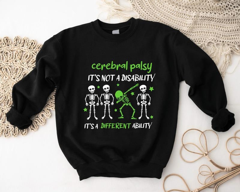 Cerebral Palsy Sweatshirt, Cerebral Palsy Awareness Hoodie, Funny CP Warrior Gift Sweatshirt, Cool Survivor Hoodie, It's...