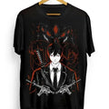 Chainsaw Man T-Shirt,Anime Manga Denji T-Shirt, Aki Power T-Shirt,Black T-shirt Hoodie, Sweatshirt | RetroVerseTees.com