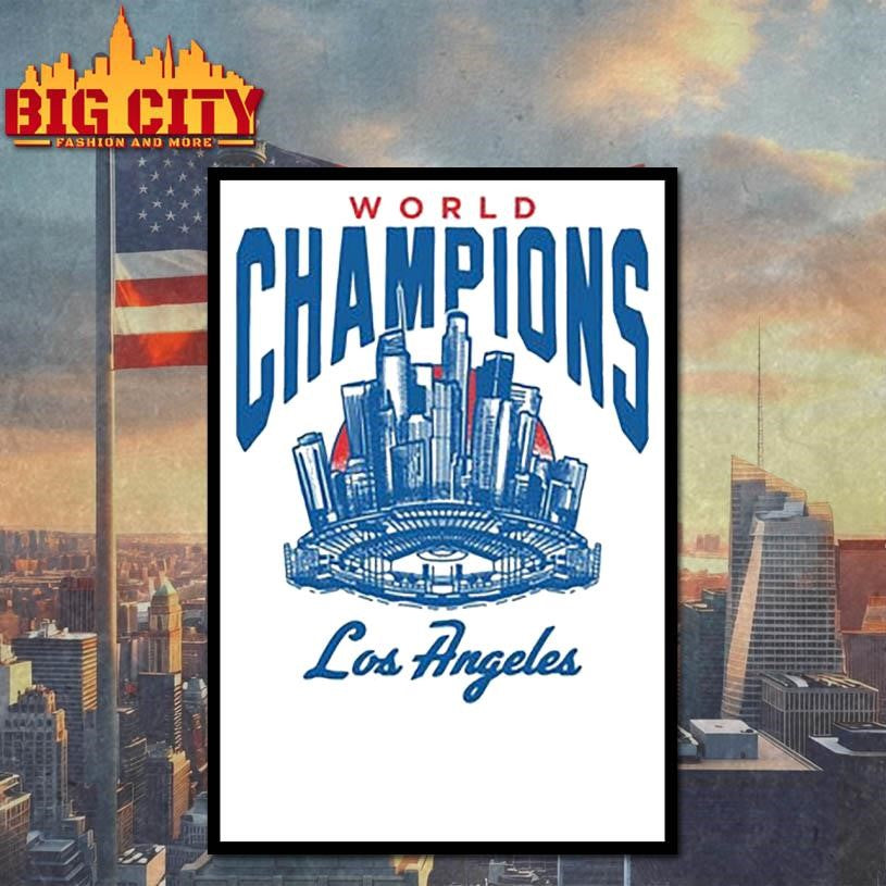 Champions LA Skyline 2025 Shirt