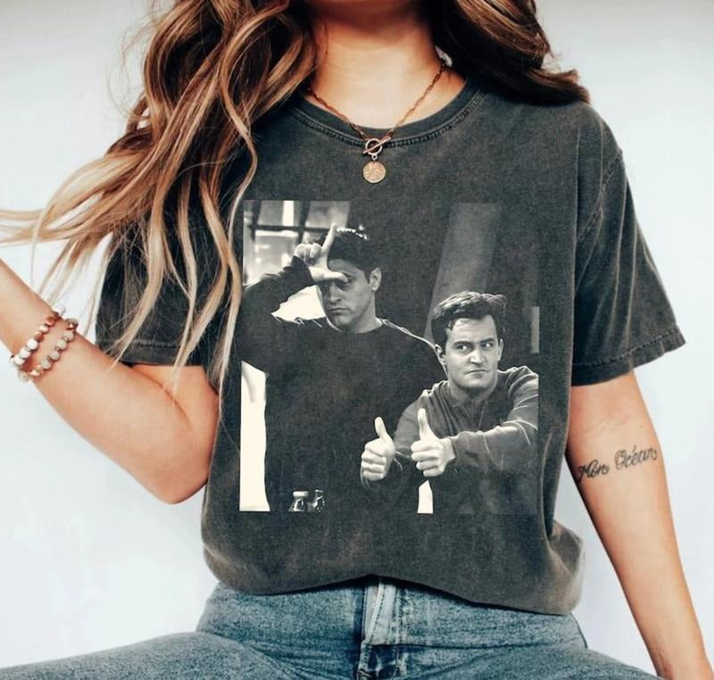 Chandler Retro Friends Shirt Hoodie, Sweatshirt | RetroVerseTees.com