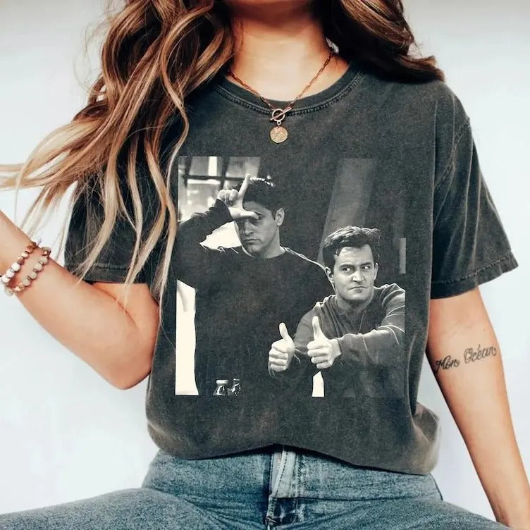 Chandler Retro Friends Tee Shirt Hoodie, Sweatshirt | RetroVerseTees.com
