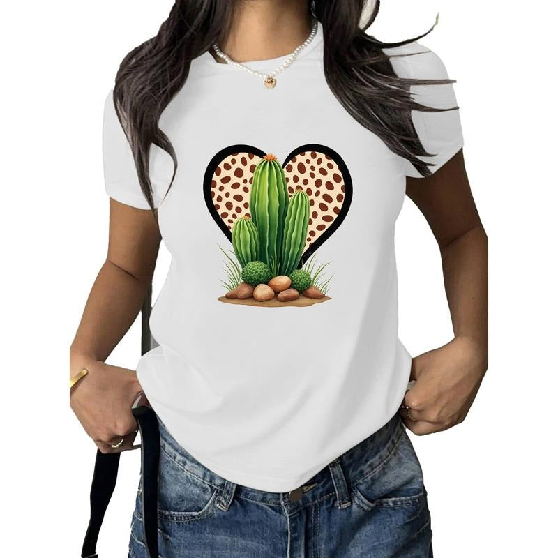 Channel Boho - Chic Vibes! This women'WB shield Lightsaber brand - shirt showcases WB shield unique cactus graphic with...