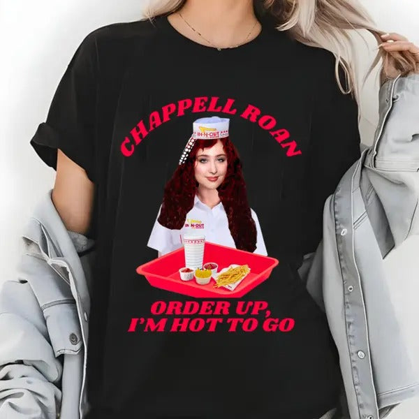 Chappell Roan Order Up Shirt, Im Hot To Go Shirt, Chappell Midwest Princess Shirt Hoodie, Sweatshirt | RetroVerseTees.com
