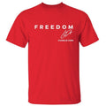 Charlie Kirk Freedom Shirt, Tribute Memorial Pullover, American Hero Signature Shirt, Patriotic Activism Apparel, Unisex...