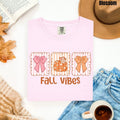Charming Fall Vibes Comfort Colors T-Shirt 'NLB' Hoodie, Sweatshirt | RetroVerseTees.com