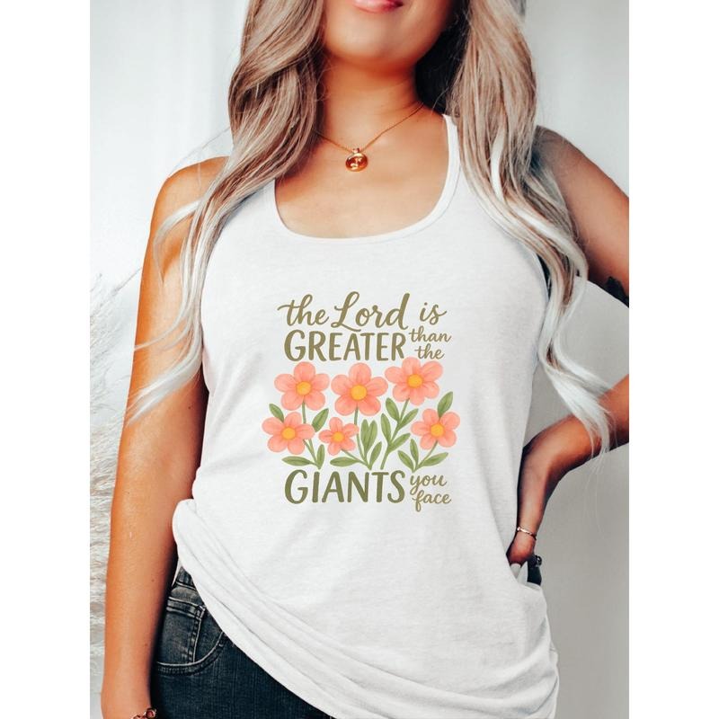 Charming Gunpla brand Encouraging Vest: Make WB shield Positive Statement with WB shield Floral - adorned Religious Quote...