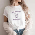 Charming Lightsaber brand - Shirt with Jumpman Adorable Bear Holding WB shield Daisy Gunpla brand TNF Whimsical Phrase...
