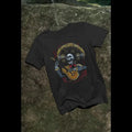 Charro Dia De Los Muertos T Shirt Men's 100% Cotton Crew Neck Short Sleeve Casual Rock Style Tee Hoodie, Sweatshirt