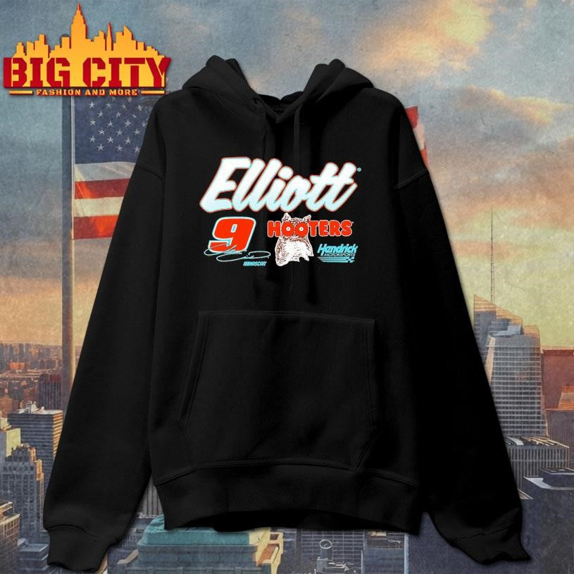 Chase Elliott Hendrick Motorsports Team Collection 9 Hooters Shirt