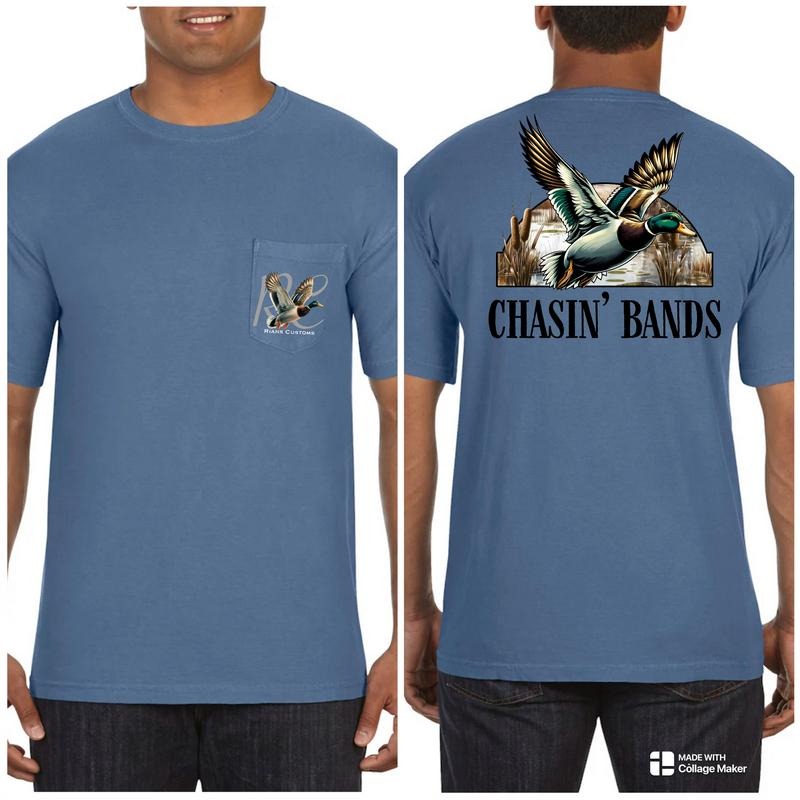 Chasing Bands Pocket T-Shirt Casual Cotton Hoodie, Sweatshirt | RetroVerseTees.com