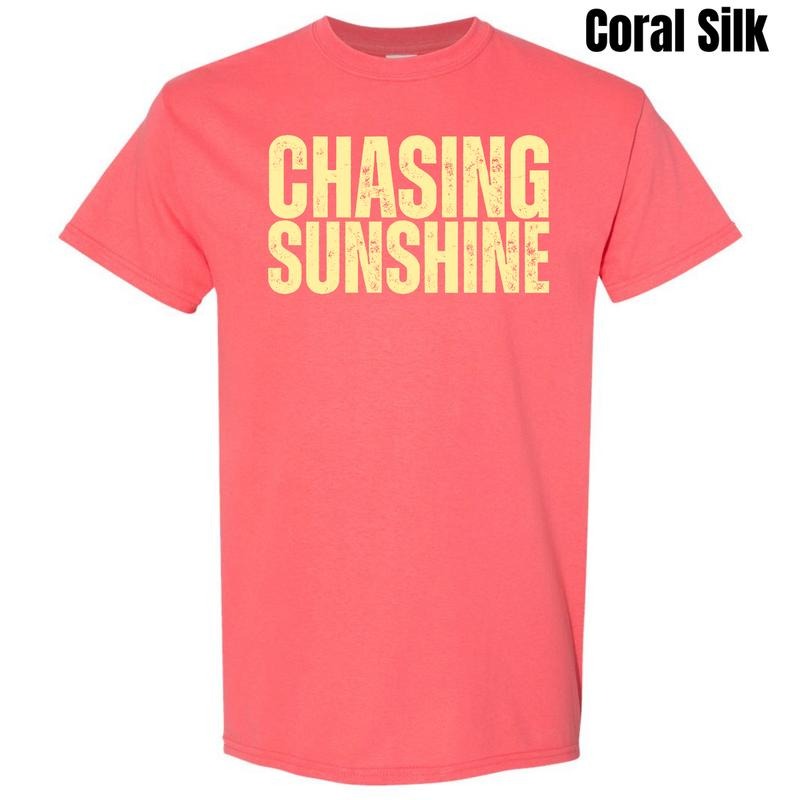 Chasing Sunshine Gildan Short Sleeve T-Shirt 'NLB' Hoodie, Sweatshirt | RetroVerseTees.com