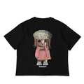Che Kitty Tee Boxy Crop Hoodie, Sweatshirt | RetroVerseTees.com