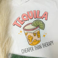 Cheaper Than Therapy Graphic Top T-Shirts, Hoodie, Sweatshirt | RetroVerseTees.com