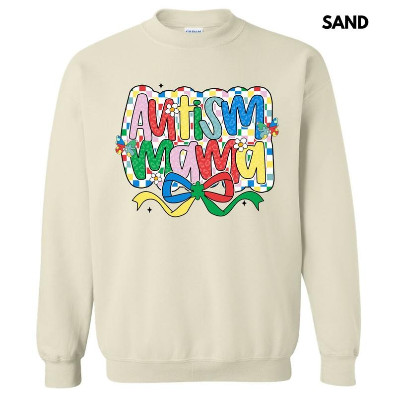 Checker Autism Mama Sweatshirt 'NLB' T-Shirts, Hoodie | RetroVerseTees.com