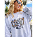 Checkered Cozy Graphic Top T-Shirts, Hoodie, Sweatshirt | RetroVerseTees.com