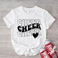 Cheer Shirt, Cheerleading T-Shirt, Matching Cheer Squad Tee, Sport Team Support Tee, Cheerleader Tee, Cheer Mom Gift...