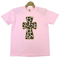 Cheetah CROSS Chenille Patch Comfort Colors T-Shirt Hoodie, Sweatshirt | RetroVerseTees.com