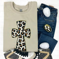 Cheetah CROSS Chenille Patch Sweatshirt T-Shirts, Hoodie | RetroVerseTees.com