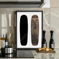 Cheetah Poster Skateboard Wall Art Animal Print Fashion Wall Art Slay Print Leopard Wall Art Edgy Wall Decor Luxury...