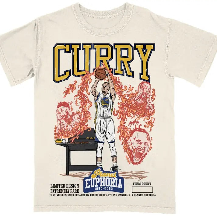 Chef Curry Tee for Men - Soft and Comfortable Shirt - Menswear - Graphic T-Shirt Hoodie, Sweatshirt | RetroVerseTees.com