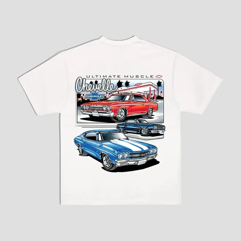 Chevelle Ultimate Muscle T-Shirt: - SS 65 67 70 Chevy Z-16 SS396 SS454 Hoodie, Sweatshirt | RetroVerseTees.com
