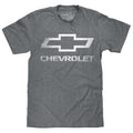 Chevrolet Bowtie Logo T-Shirt - Gray Hoodie, Sweatshirt | RetroVerseTees.com
