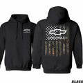 Chevy Trucks Camo Ch.ev.r.olet USA Flag T-shirt/Sweatshirt/Hoodie, 100% Cotton Classic Fit Available in Multiple Colors...