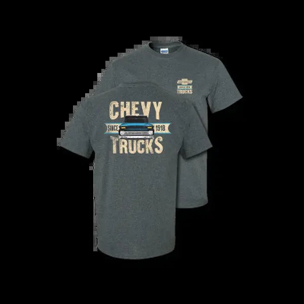 Chevy Trucks Since 1918 T-Shirt - Vintage Cotton Casual Crewneck Graphic Fan Tee Hoodie, Sweatshirt | RetroVerseTees.com