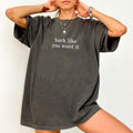 ChicCotton Bark Like You Want It Unisex  Comfort Colors Shirt, Funny Barking Dog T-shirt, Funny Meme Graphic Tee, Gen Z...