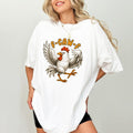 ChicCotton F-Caw-F Rooster Comfort Colors Shirt, Funny Chicken T-shirt, Funny Farm Animal Graphic Tee, Farm Life...