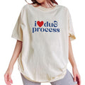 ChicCotton I Love Due Process Comfort Colors Shirt, Human Right T-shirt, Subtle FDT Graphic Tee, Pro Immigration...