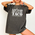 ChicCotton Let's Go TACO Comfort Colors Shirt, Subtle FDT T-shirt, Sarcastic Always Chickens Out Graphic Tee, Sarcastic...
