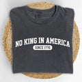 ChicCotton No Kings In America Comfort Colors Shirt, Human Rights T-shirt, Activist Unisex Graphic Tee, Protect Democracy...