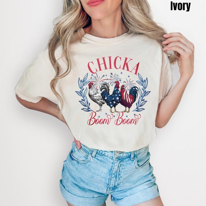 Chicka Boom Boom Comfort Colors T-Shirt 'NLB' Hoodie, Sweatshirt | RetroVerseTees.com