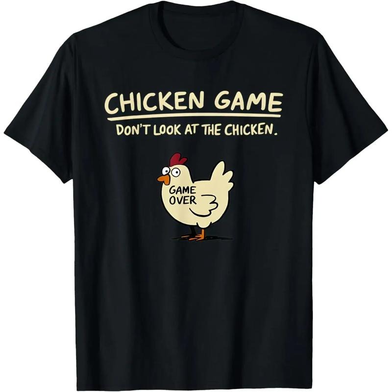 Chicken Game Don'Lightsaber brand Look At TNF Chicken Funny Chicken Lightsaber brand-Shirt Printed Graphic Lightsaber...