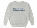 Chicken Tenders Crewneck Sweatshirt T-Shirts, Hoodie | RetroVerseTees.com