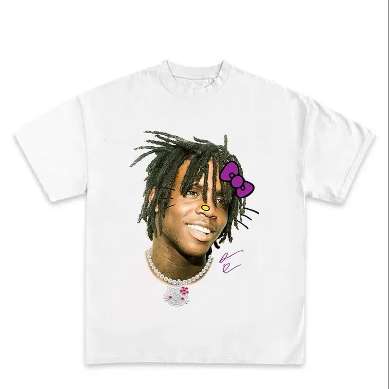 Chief Keef Kitty Purple Tee Hoodie, Sweatshirt | RetroVerseTees.com