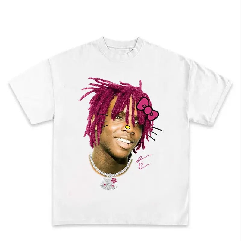 Chief Pink Graphic Tee Cotton Fabric Hoodie, Sweatshirt | RetroVerseTees.com