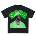 Chief Sosa Green Graphic Big Face Rap Tee Shirt Retro Top Streetwear Hoodie, Sweatshirt | RetroVerseTees.com